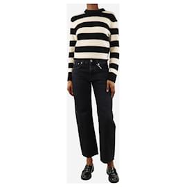 Autre Marque-Black Fergus denim jeans - size UK 6-Black