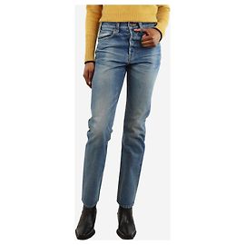 Céline Jeans rectos azules - talla UK 6 Azul