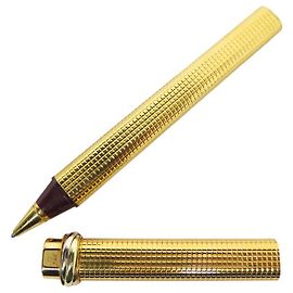 VINTAGE CARTIER TRINITY CANETA EM OURO + CAIXA Dourado