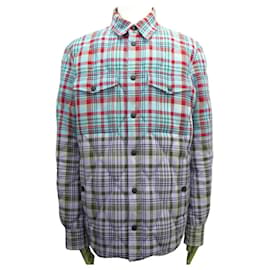 Moncler-VESTE MONCLER GRENOBLE BRIERE GIUBBOTTO E20974185405 T3 L 50 MANTEAU COAT-Multicolore