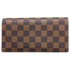 Louis Vuitton-Louis Vuitton Portefeuille Brazza-Brown