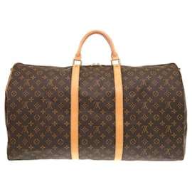 Louis Vuitton-Louis Vuitton Keepall Bandoulière 60-Brown