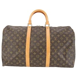 Louis Vuitton-Louis Vuitton Keepall 50-Brown