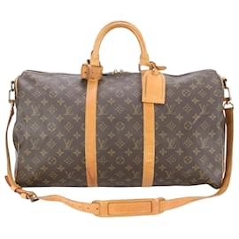 Louis Vuitton-Louis Vuitton Keepall Bandouliere 50-Brown