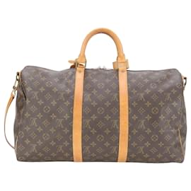 Louis Vuitton-Louis Vuitton Keepall Bandouliere 50-Brown