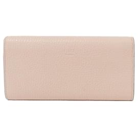 Fendi-Fendi Peekaboo 8M0427 A91B Long Wallet-Pink,Beige