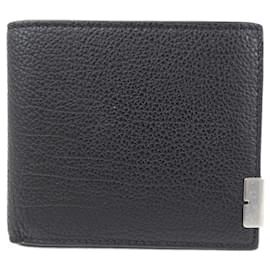 Burberry-Burberry Black Bi-Fold Wallet-Black