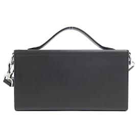 Fendi-Sac à épaule Fendi Baguette Soft Trunk 7VA565 AP1V-Noir