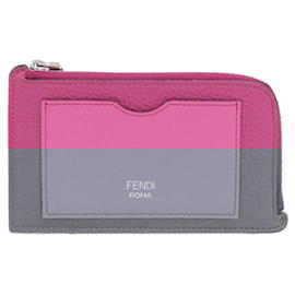Fendi-Fendi Peekaboo Coin Purse-Pink