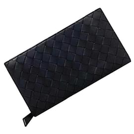 Bottega Veneta-Bottega Veneta Round zipper-Black