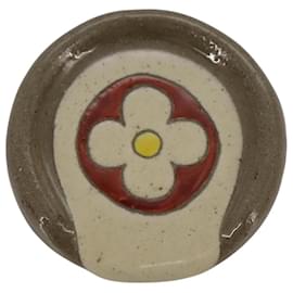 Louis Vuitton-LOUIS VUITTON Okinawa Only Tsuboya Pottery Chopstick Rest Chopstick Auth 110726A-Brown