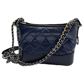 Chanel-Chanel Gabrielle Hobo Bag-Blue