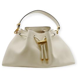 Borsa a secchiello Cinch di Jimmy Choo Bianco
