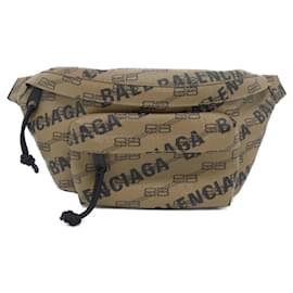 Balenciaga-Balenciaga 713042 210HD Waist Bag-Brown,Black,Beige