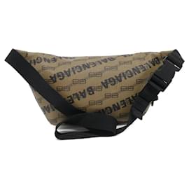 Balenciaga-Balenciaga 713042 210HD Waist Bag-Brown,Black,Beige
