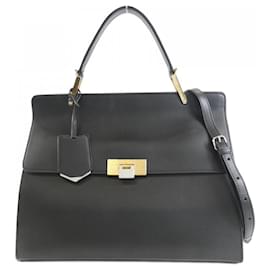 Balenciaga-Balenciaga Le Dis Cartable Handbag-Black