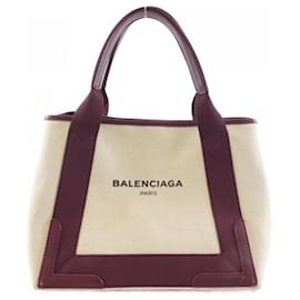 Balenciaga-Balenciaga Navy Cabas 339933 AQ35N Handbag-Other