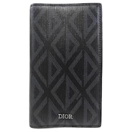 Christian Dior-Christian Dior DIOR Card Case-Black,Blue