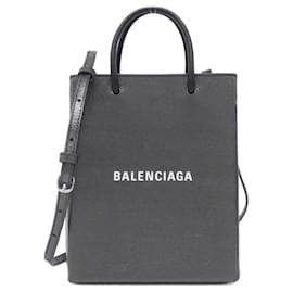 Balenciaga-Balenciaga Large Shopping Bag-Metallic