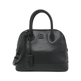 Balenciaga-Balenciaga Ville 645009 1Y517 Handbag-Black
