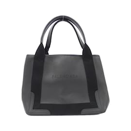 Balenciaga-Balenciaga Navy Cabas S Handbag-Black