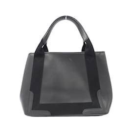 Balenciaga-Balenciaga Navy Cabas S Handbag-Black