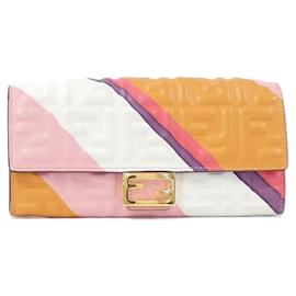 Fendi-Fendi Calfskin Long Wallet-Other