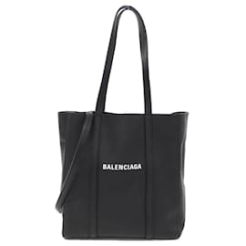 Balenciaga-Balenciaga Everyday Tote XS 551810 D6W2N Bag-Black
