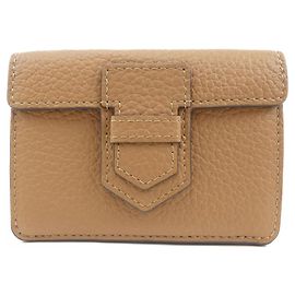 Portafoglio Tri-Fold Marrone Delvaux Marrone