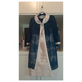 Autre Marque-musani couture-Beige,Navy blue