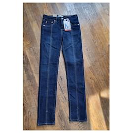 Levi's-Pantalons fille-Bleu