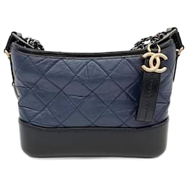 Chanel-Chanel Gabrielle Hobo Bag Small-Blue