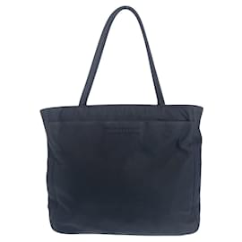Prada-Prada Nylon Tessuto Logo Tote Bag-Black
