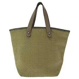 Hermès-Hermes Cabas Chennai PM Leather Tote-Yellow