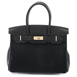 Hermès-Hermes Birkin 30 Handbag Black-Black