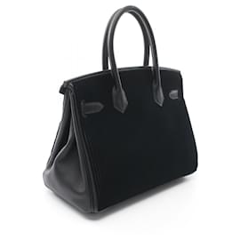 Hermès-Hermes Birkin 30 Handbag Black-Black