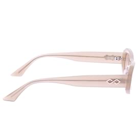 Autre Marque-NON SIGNE / UNSIGNED Sunglasses T.  Plastic-Beige