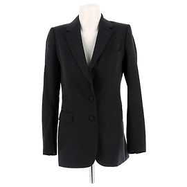 DRIES VAN NOTEN Jackets T.FR 36 Wool Black