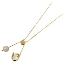Fendi-Fendi 8AH599 A44G Necklace-Golden,Other