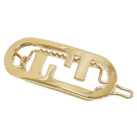 Fendi 8AH325 B08 Barrette à cheveux Doré