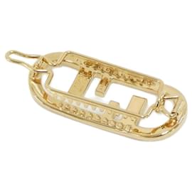 Fendi-Fendi 8AH325 B08 Hair Clip-Golden
