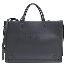 Balenciaga-Balenciaga Paper A6 490027 D6WIT Bag-Black