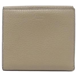 Fendi-Fendi SELLERIA Peekaboo 8M0438 A91B Wallet-Beige