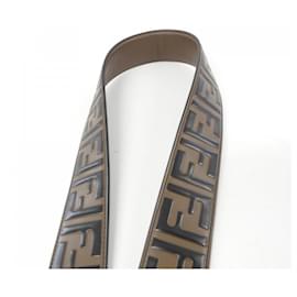 Fendi-Fendi 8AV077 A5PJ Strap-Brown