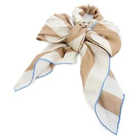 Fendi-Fendi FXT286 AARJ Scrunchie-Beige