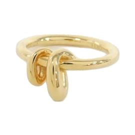 Fendi-Fendi 8AK644 B08 Gold Band Ring-Golden
