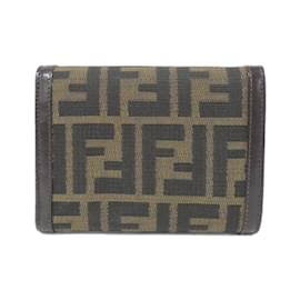Fendi-Fendi 30729 Tri-Fold Wallet-Other