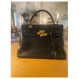 Hermès-Handbags-Black