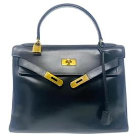 Hermès-Handbags-Black