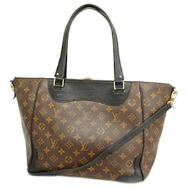 Louis Vuitton-Louis Vuitton Monogram Estrella MM Tote Bag-Brown,Black